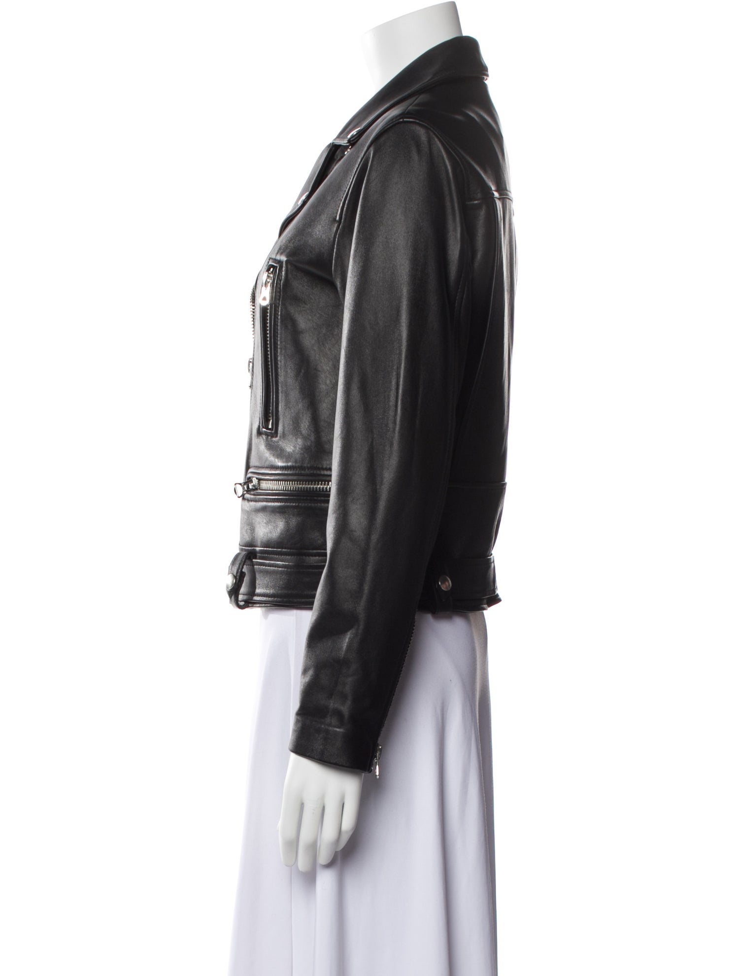 Acne Studios Leather Biker Jacket