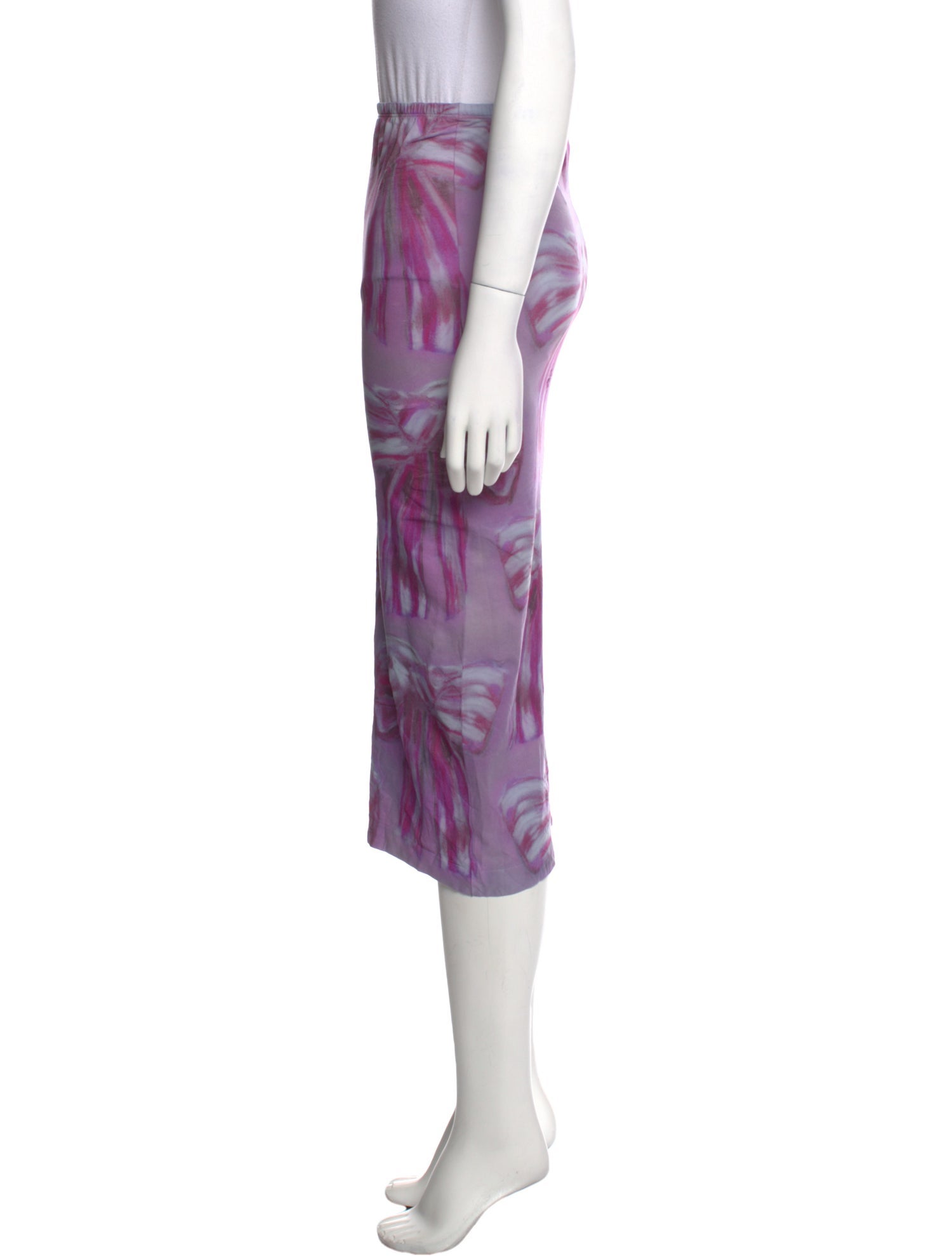 Acne Studios Printed Knee-Length Skirt