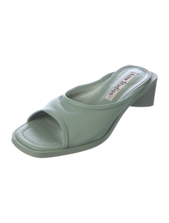 Acne Studios Leather Slides