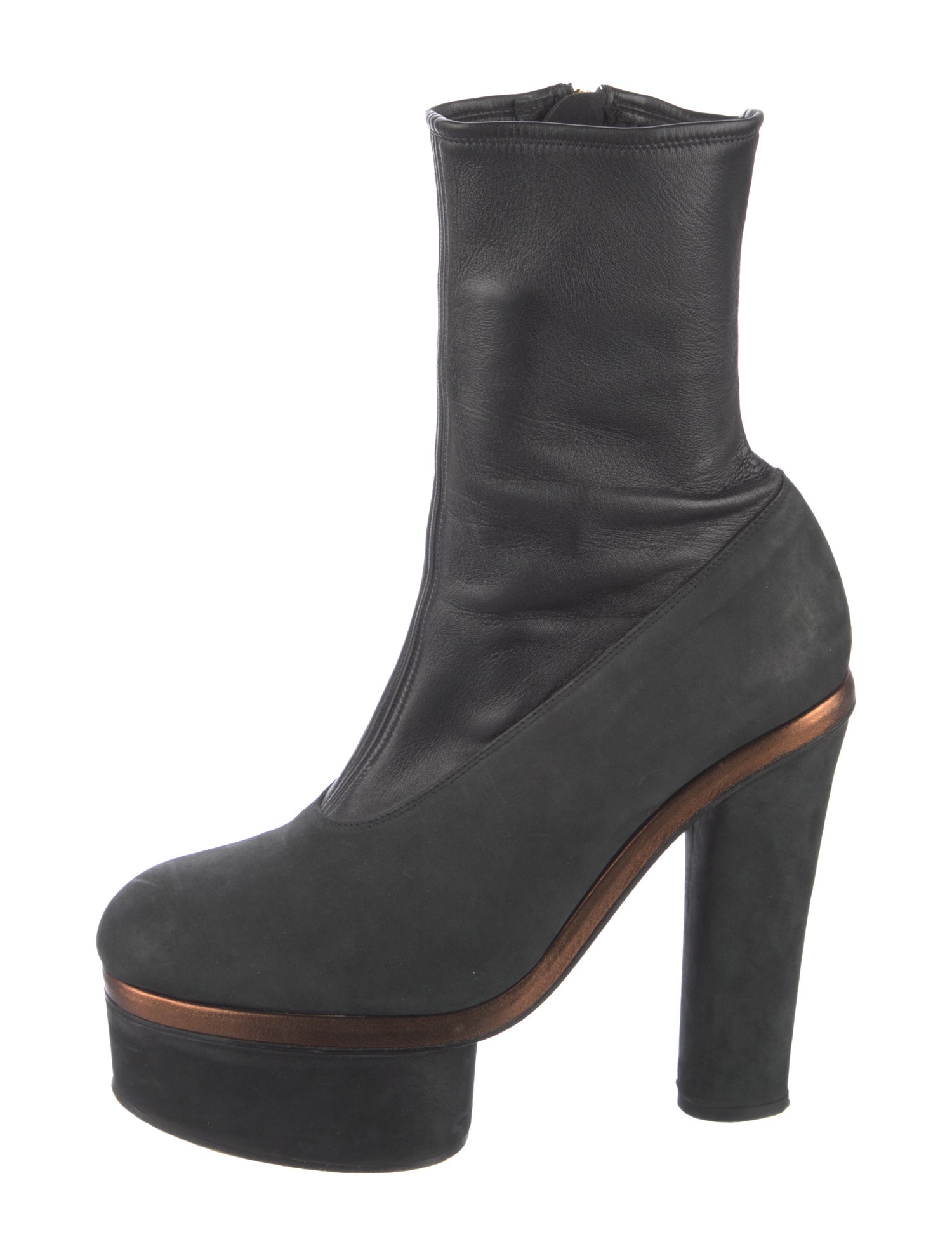 Acne Studios Leather Sock Boots