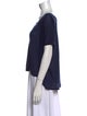Acne Studios Bateau Neckline Short Sleeve T-Shirt