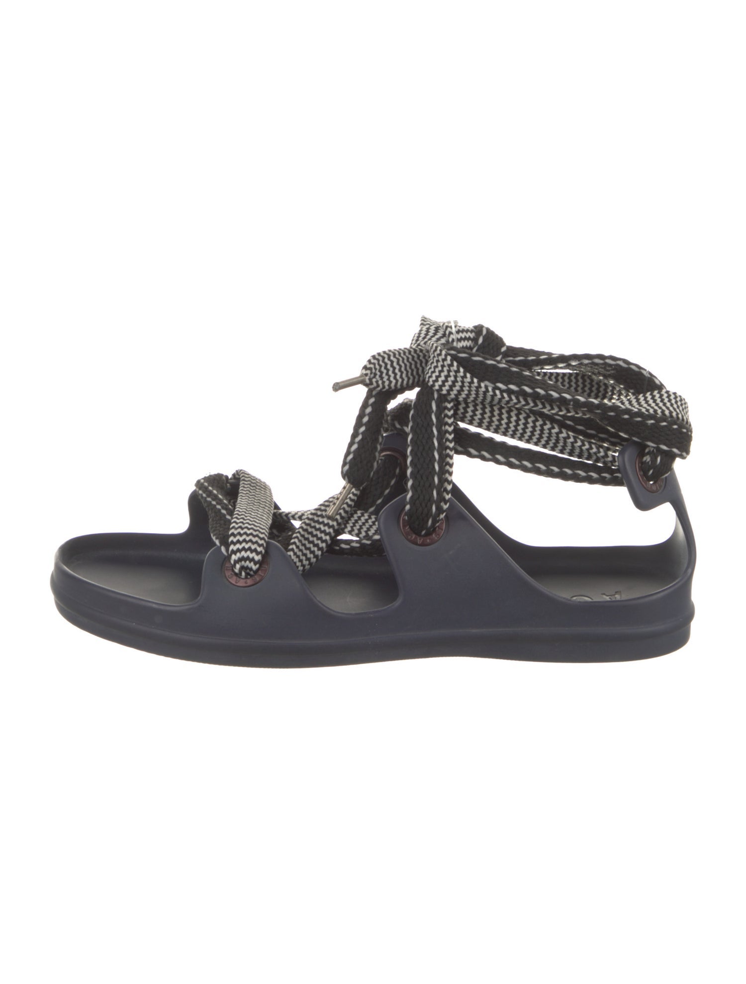 Acne Studios Rubber Gladiator Sandals