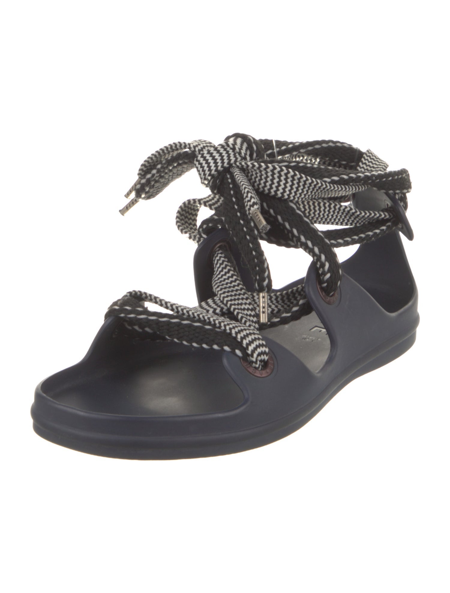 Acne Studios Rubber Gladiator Sandals