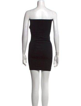 Acne Studios Strapless Mini Dress