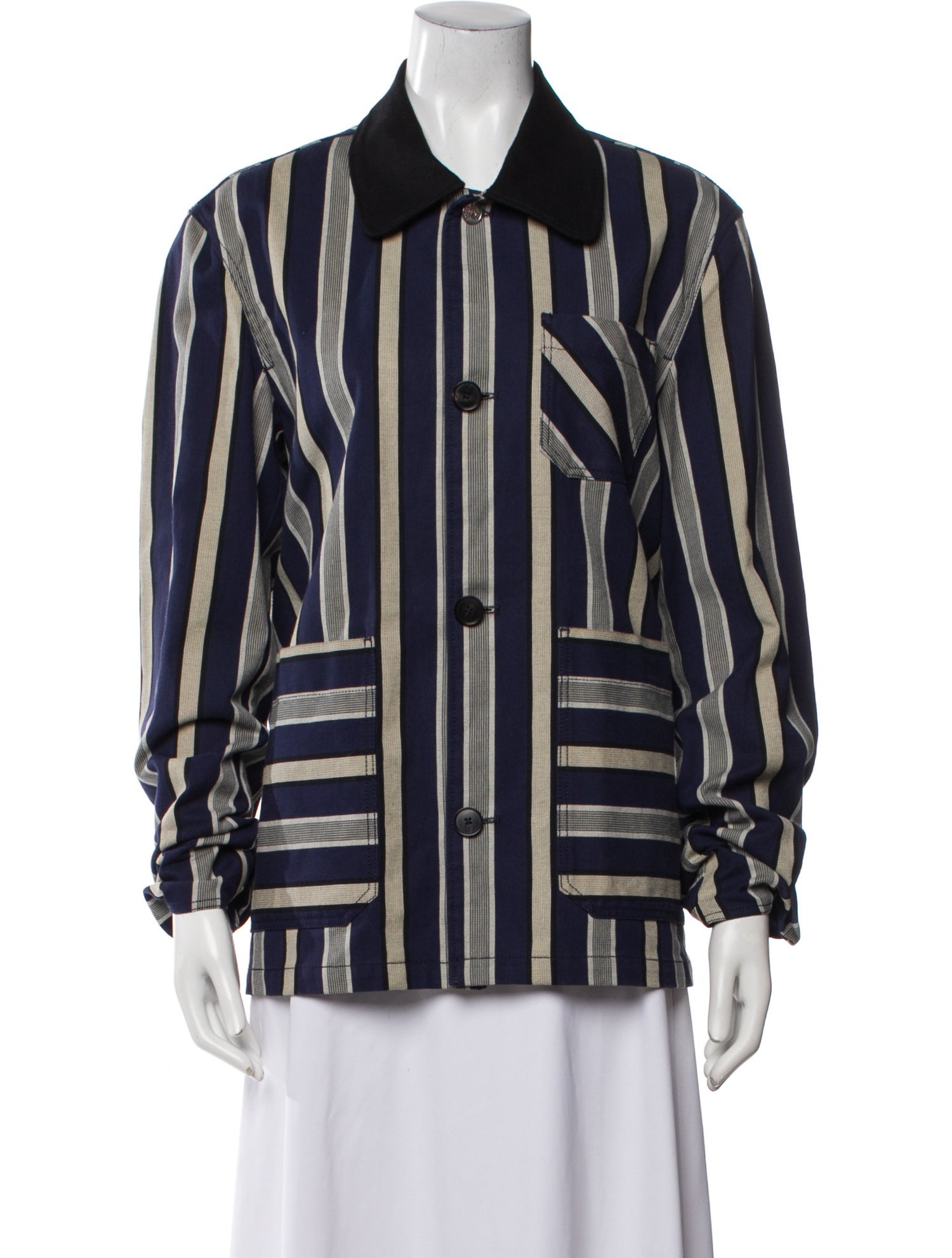 Acne Studios Striped Evening Jacket
