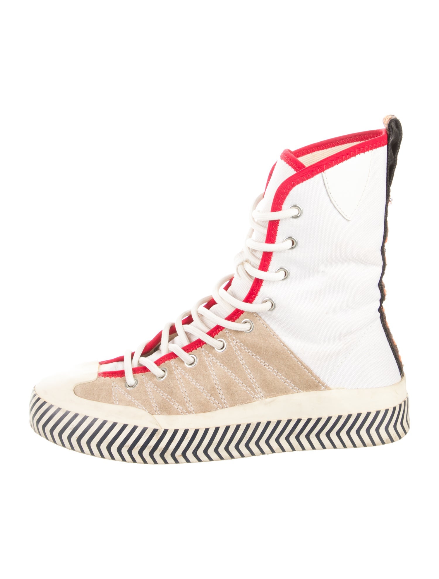 Acne Studios Canvas Printed Sneakers