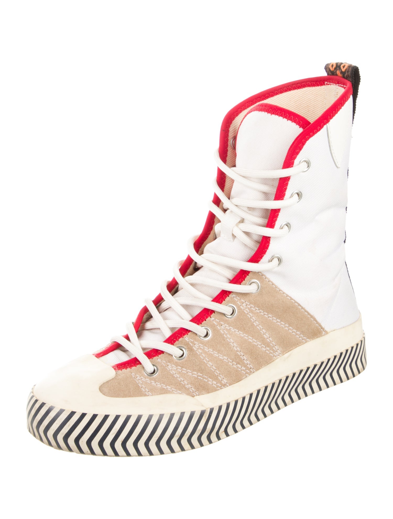 Acne Studios Canvas Printed Sneakers