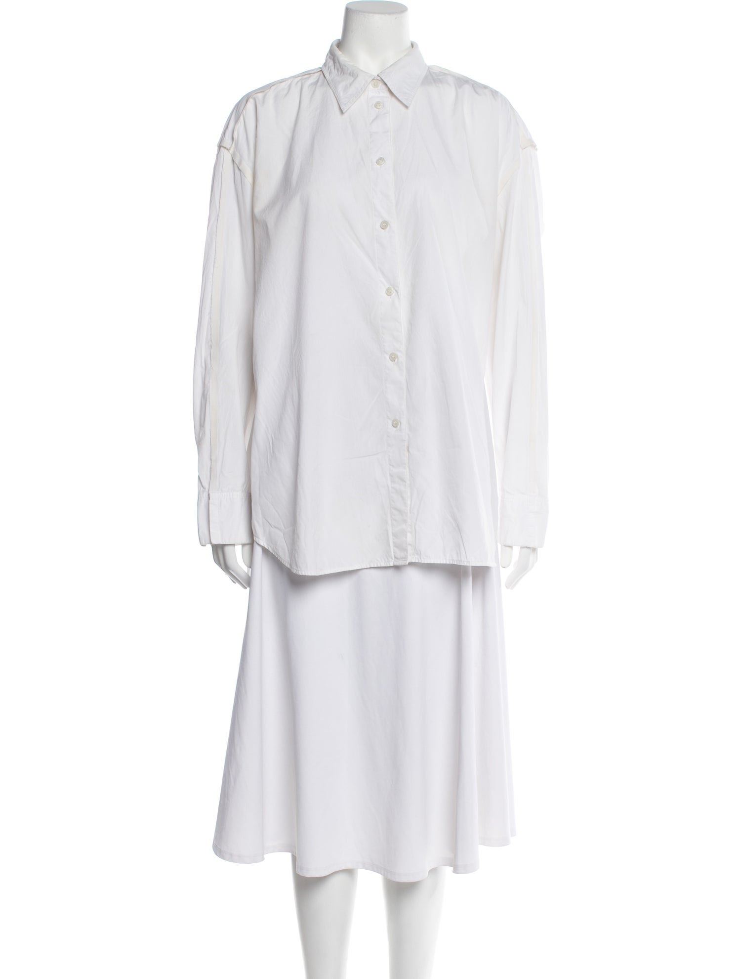 Acne Studios Long Sleeve Button-Up Top