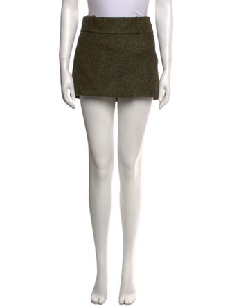 Acne Studios Wool Mini Skirt