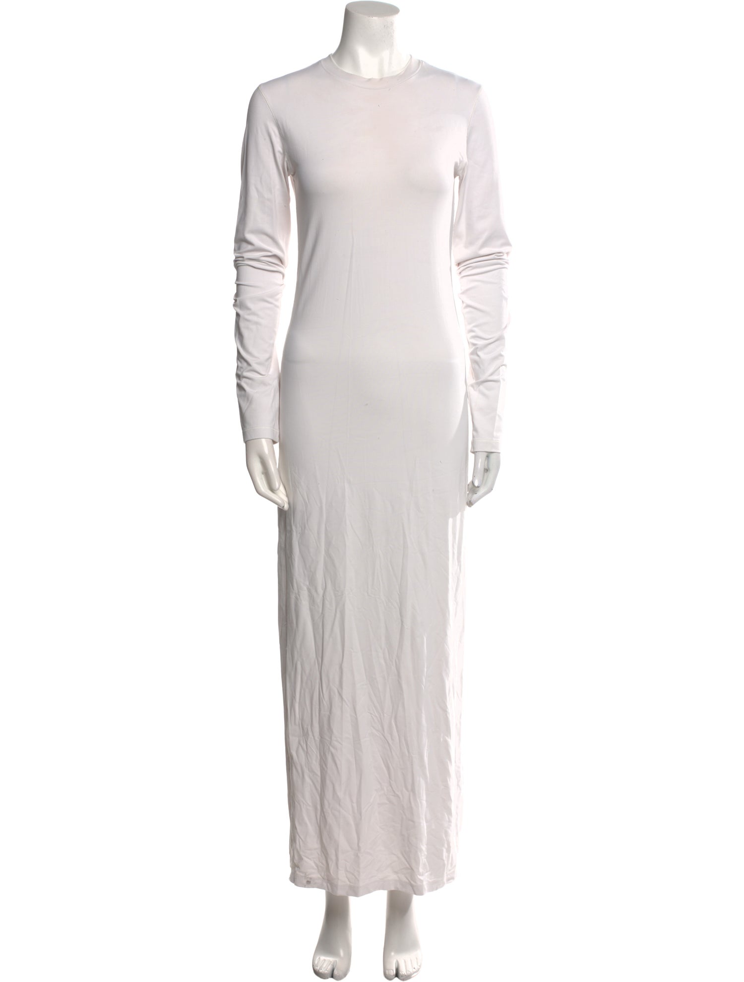 Acne Studios Crew Neck Long Dress