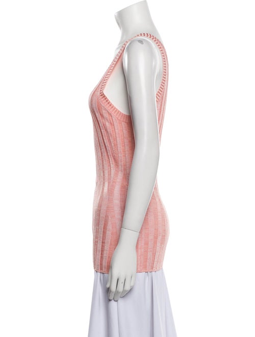 Acne Studios Striped Scoop Neck Top