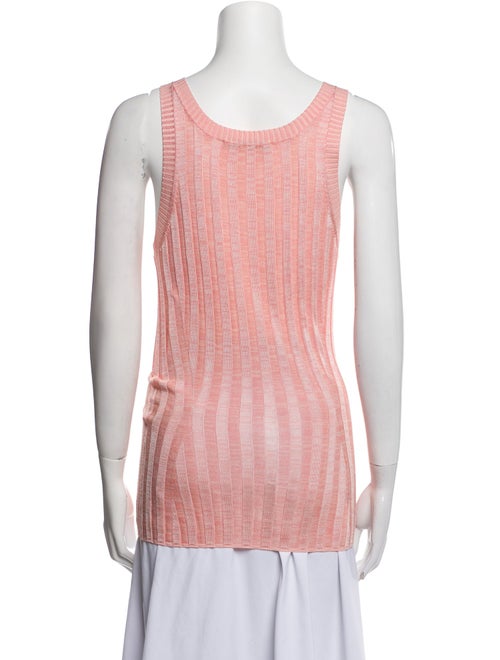 Acne Studios Striped Scoop Neck Top
