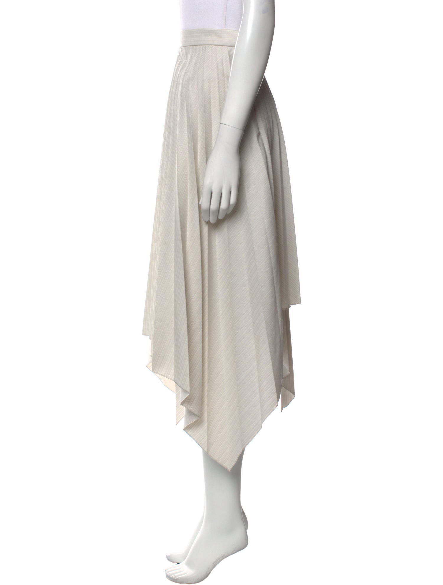 Acne Studios Wool Midi Length Skirt