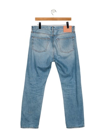 Acne Studios High-Rise Straight Leg Jeans
