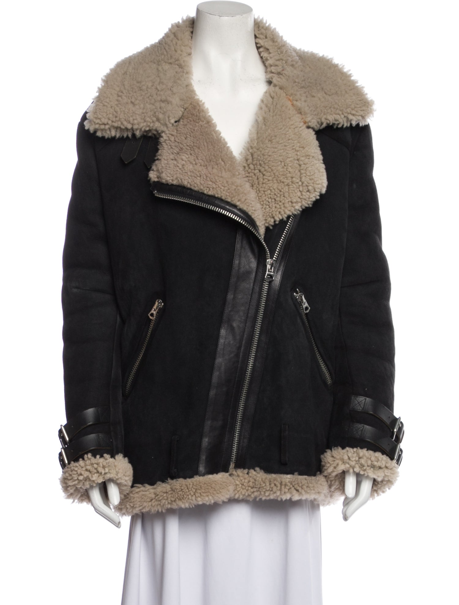 Acne Studios Shearling Fur Jacket