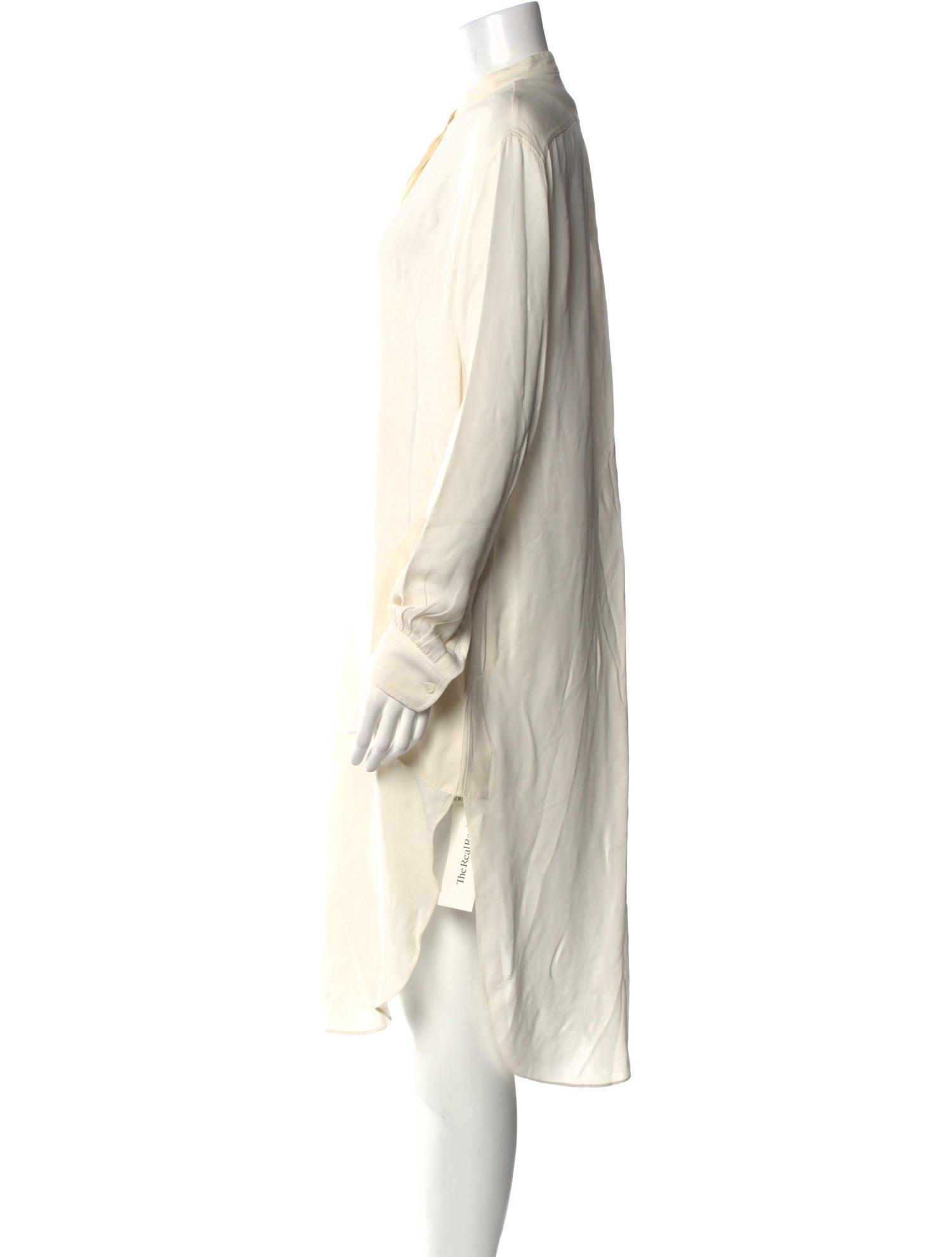 Acne Studios Mock Neck Midi Length Dress