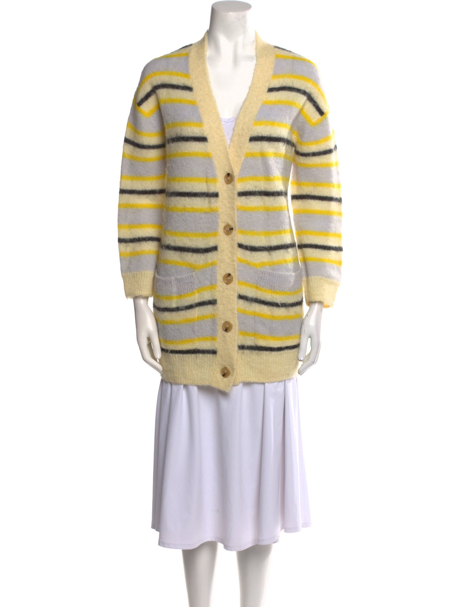 Acne Studios Nylon Striped Sweater