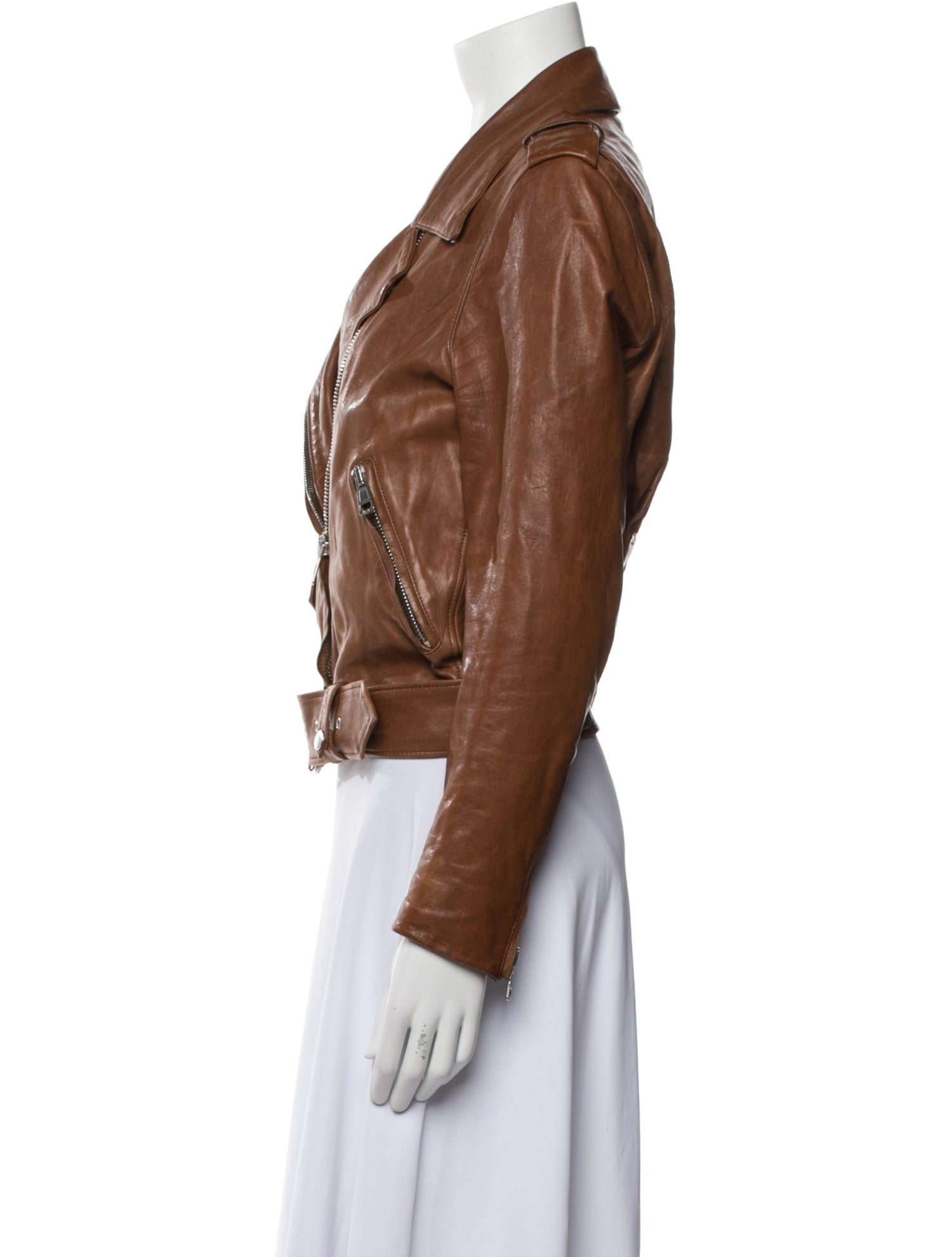 Acne Studios Leather Biker Jacket