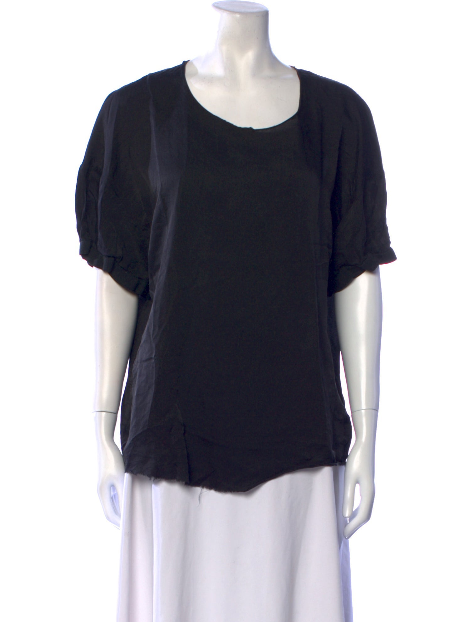 Acne Studios Scoop Neck Short Sleeve T-Shirt