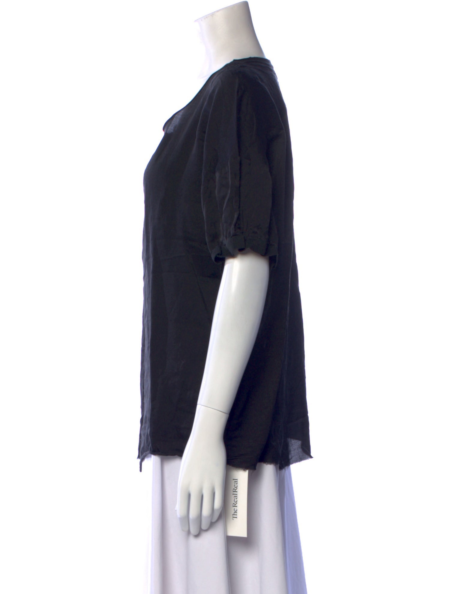 Acne Studios Scoop Neck Short Sleeve T-Shirt