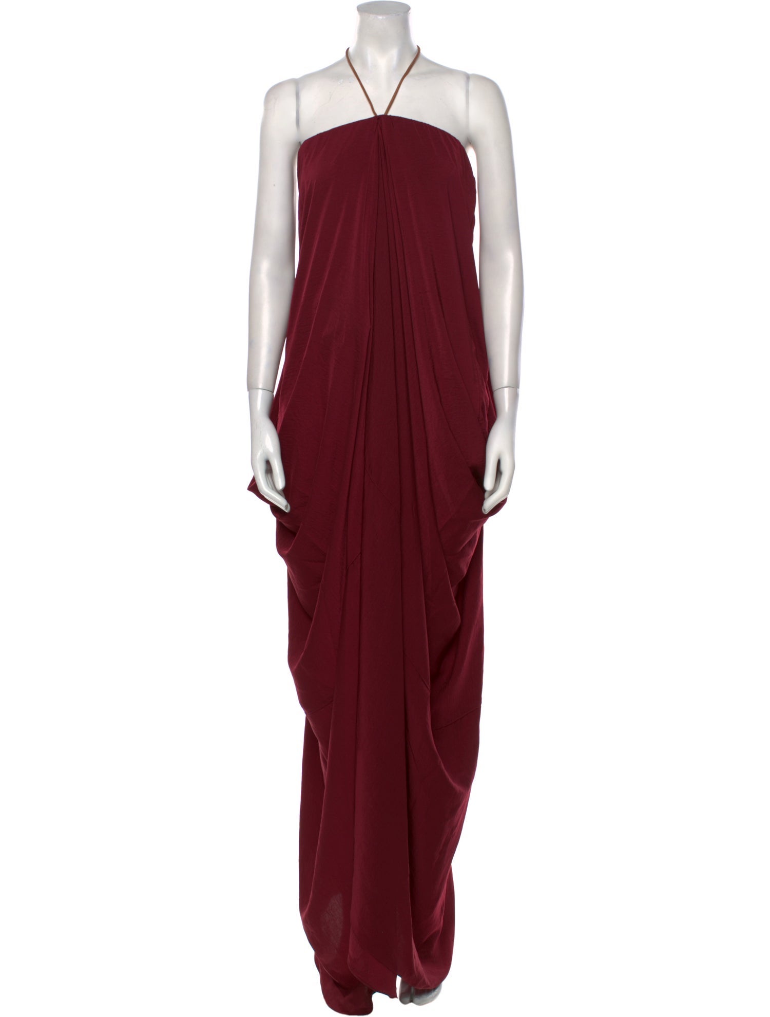 Acne Studios Halterneck Midi Length Dress