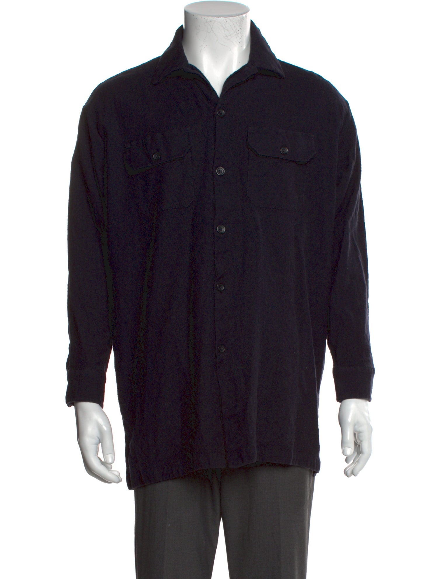 Acne Studios Wool Long Sleeve Shirt