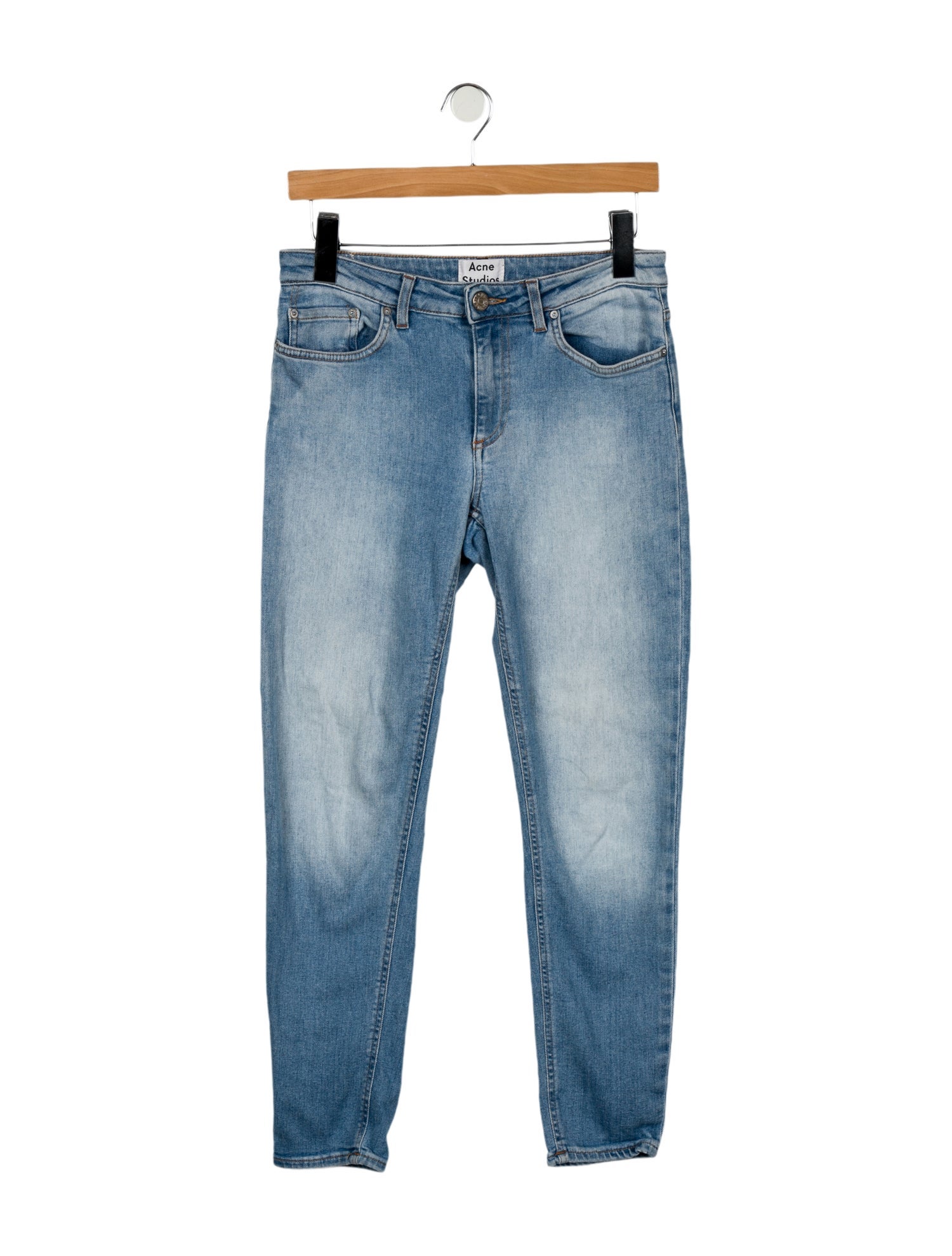 Acne Studios Mid-Rise Skinny Leg Jeans