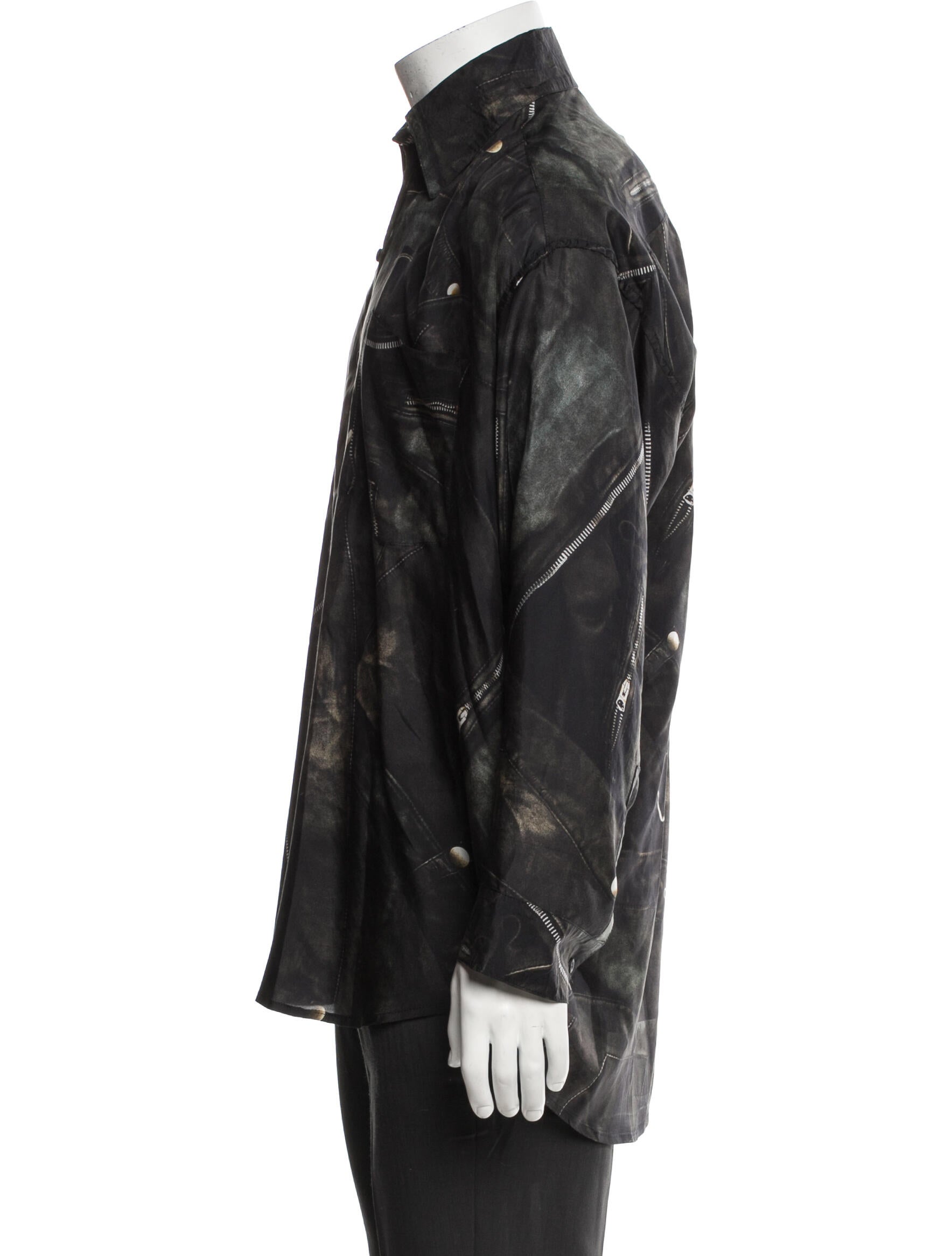 Acne Studios Printed Long Sleeve Shirt