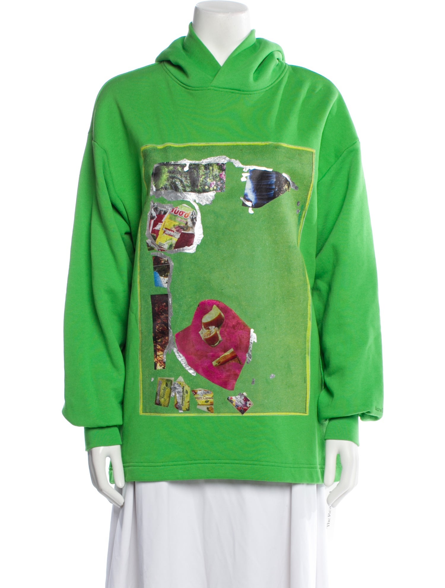 Acne Studios 2022 Digital Print Hooded Sweatshirt