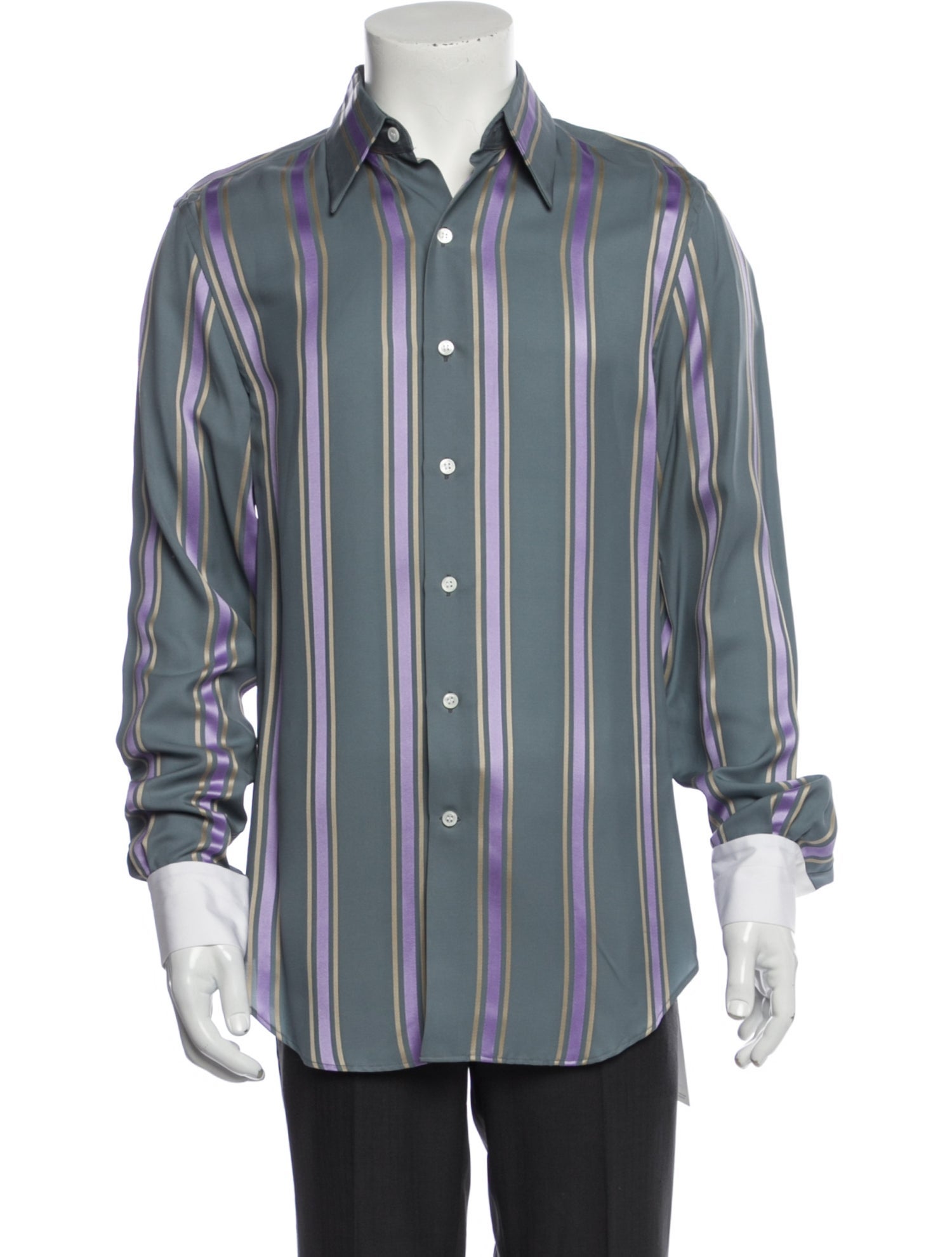 Acne Studios Striped Long Sleeve Shirt