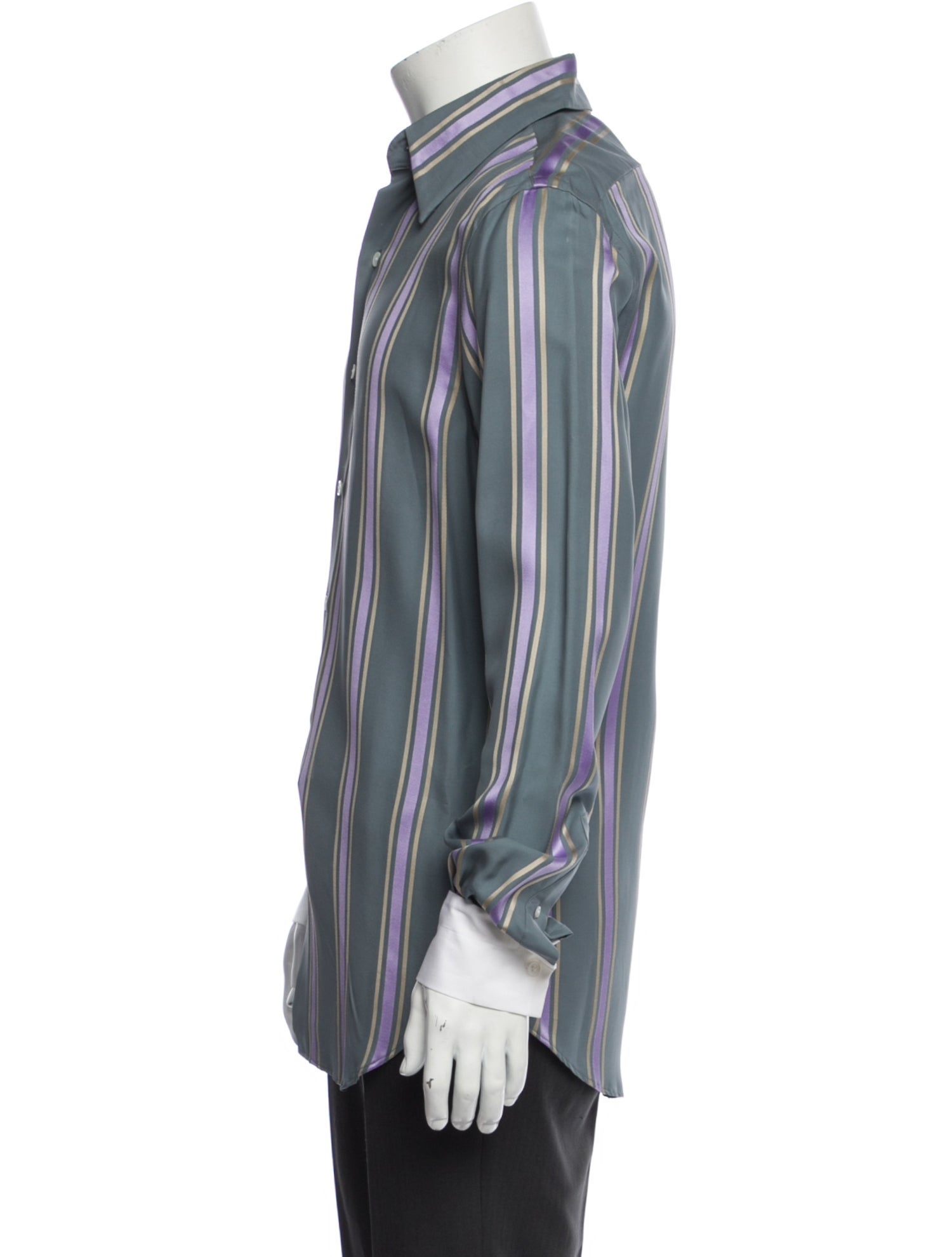 Acne Studios Striped Long Sleeve Shirt