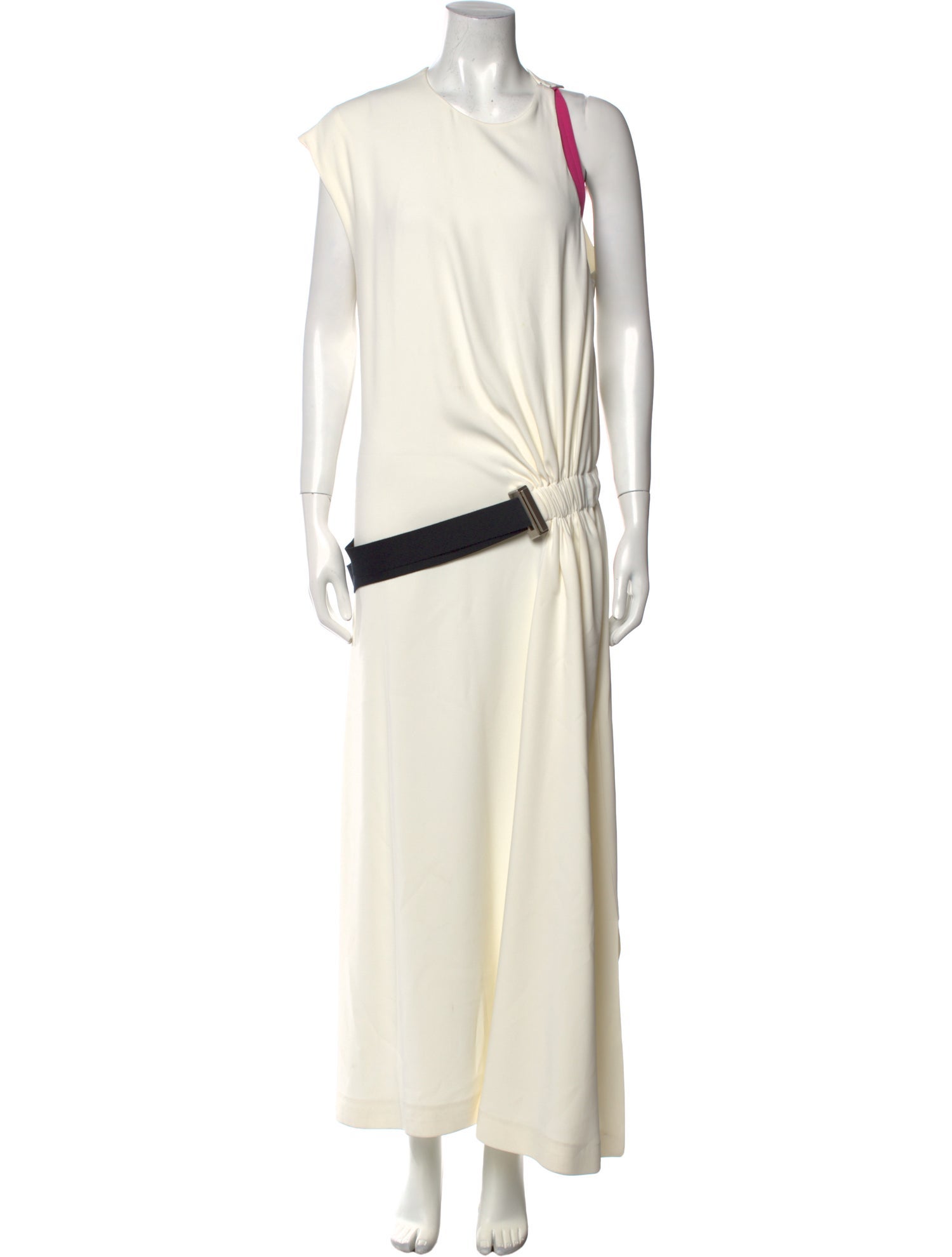 Acne Studios Crew Neck Long Dress