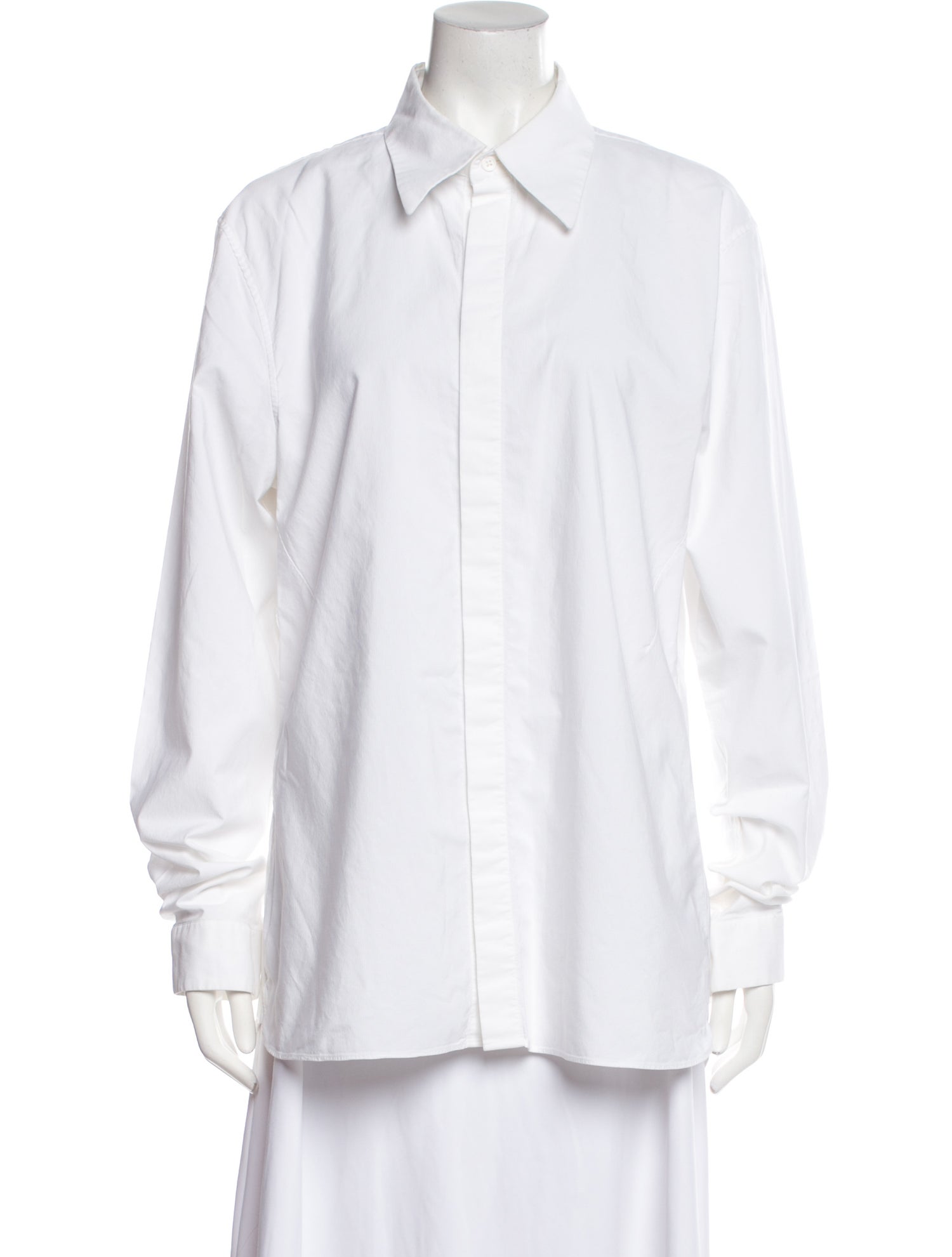 Acne Studios Long Sleeve Button-Up Top