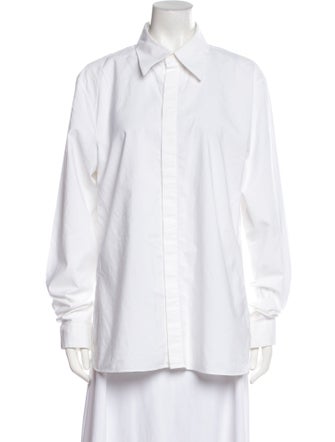 Acne Studios Long Sleeve Button-Up Top