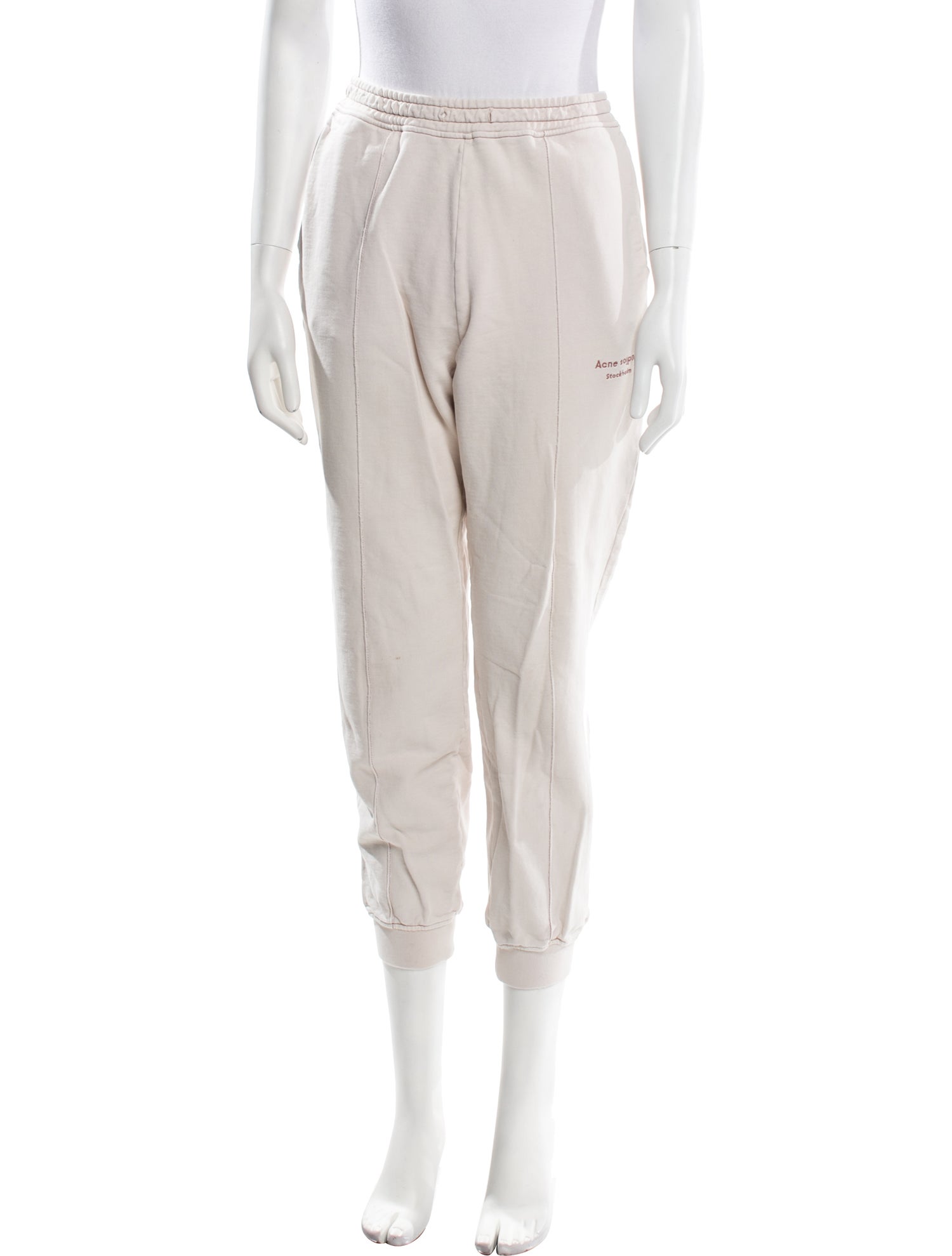 Acne Studios Embroidered Accent Sweatpants