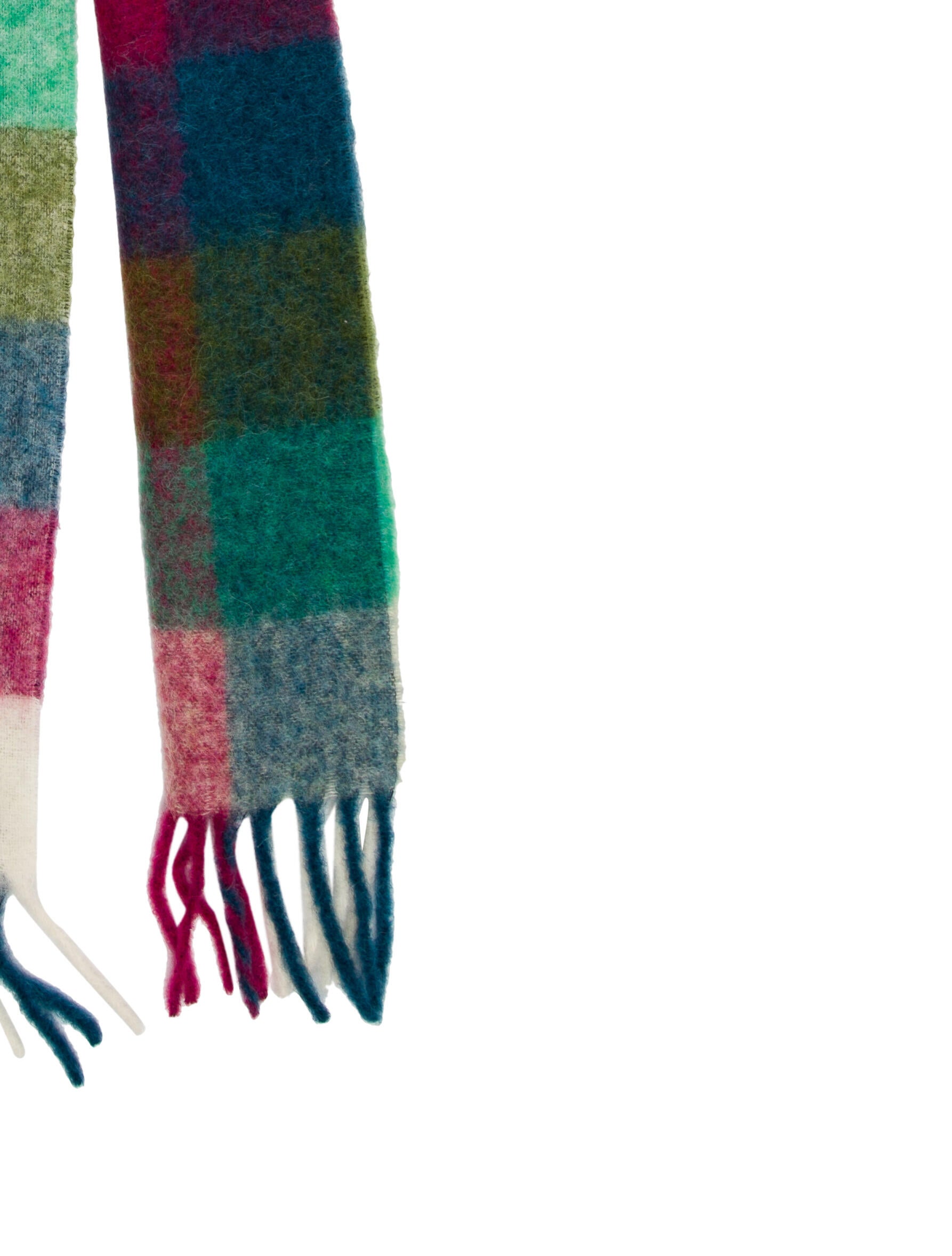 Acne Studios Alpaca Striped Scarf