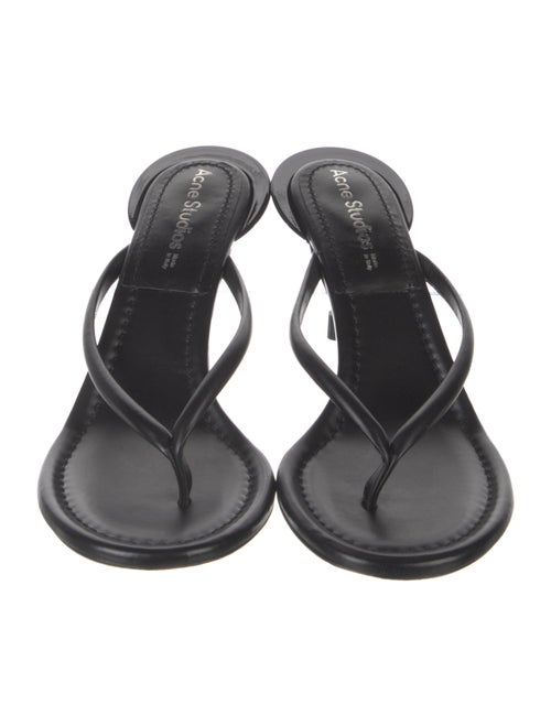 Acne Studios Leather Slides