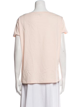 Acne Studios Bateau Neckline Short Sleeve T-Shirt