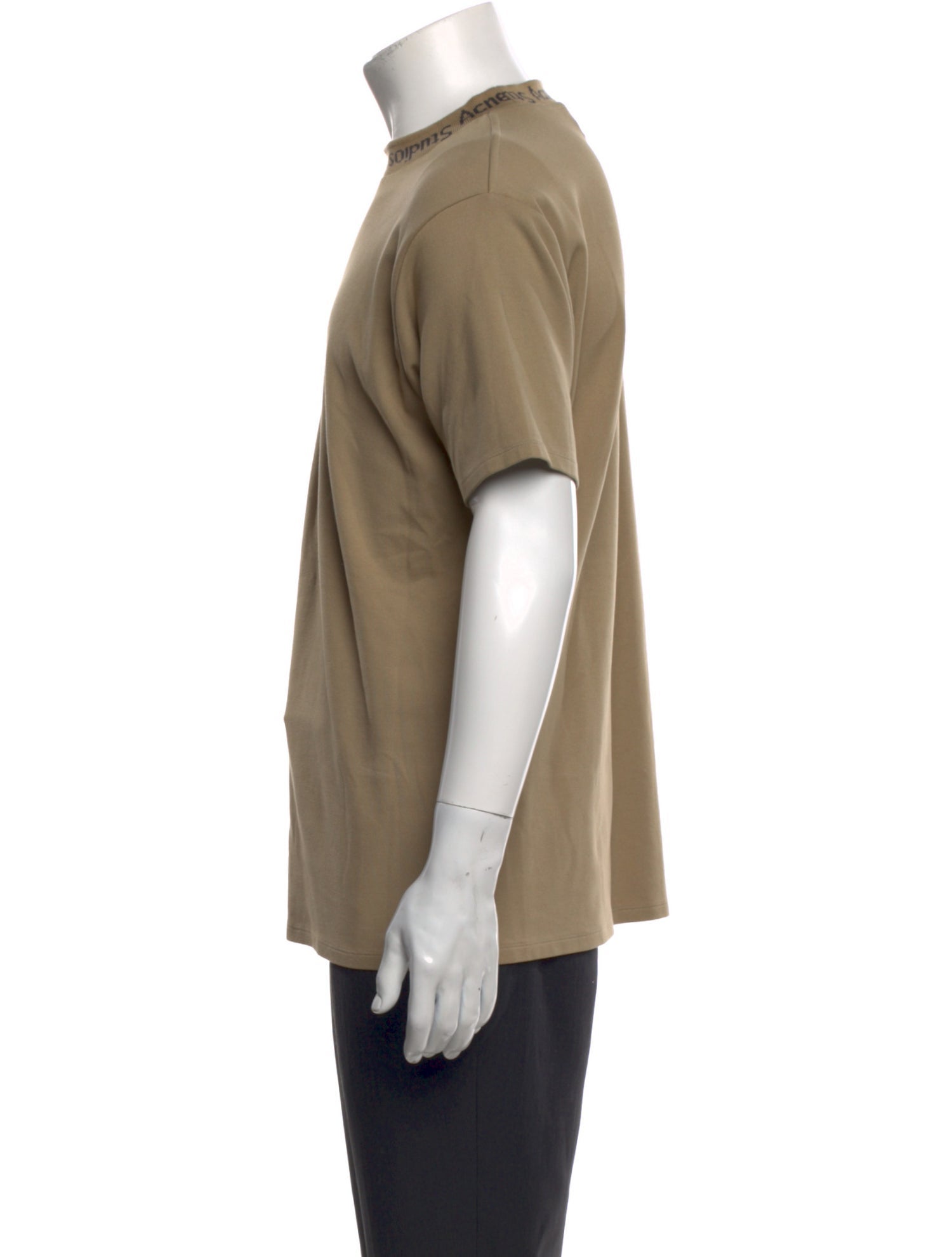 Acne Studios Mock Neck Short Sleeve T-Shirt