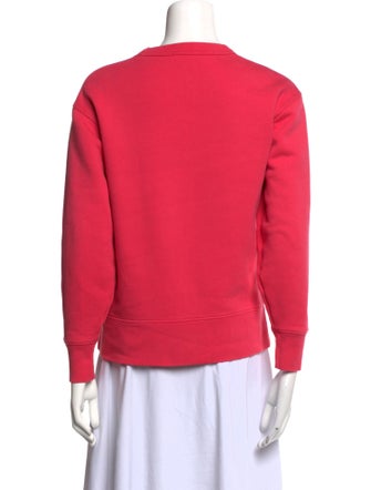 Acne Studios Crew Neck Long Sleeve Sweatshirt