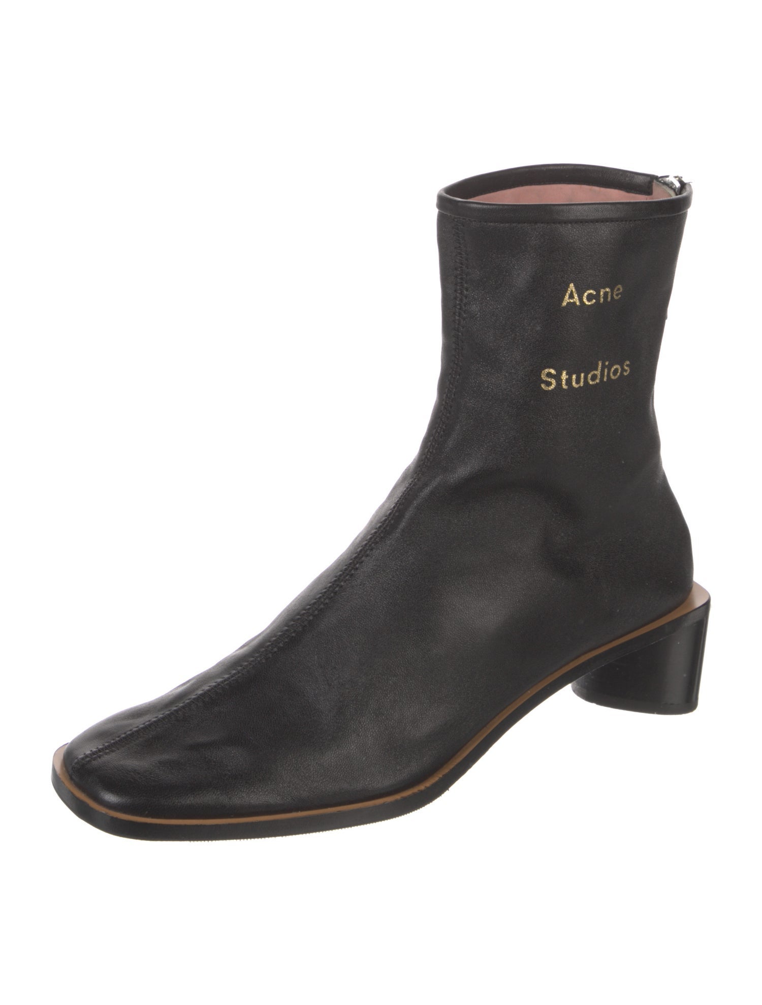 Acne Studios Leather Sock Boots