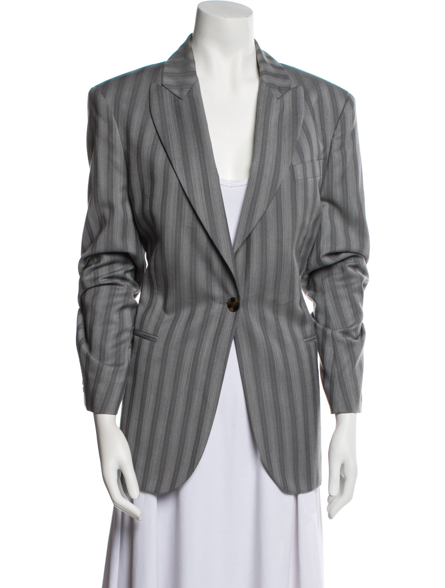 Acne Studios Wool Striped Blazer