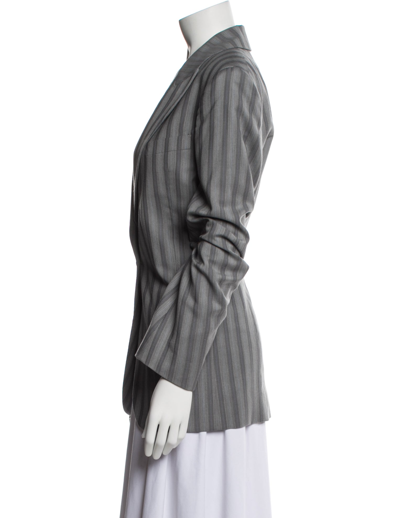 Acne Studios Wool Striped Blazer