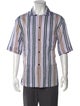 Acne Studios Striped Short Sleeve Shirt