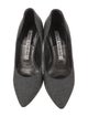 Acne Studios Wool Printed Pumps