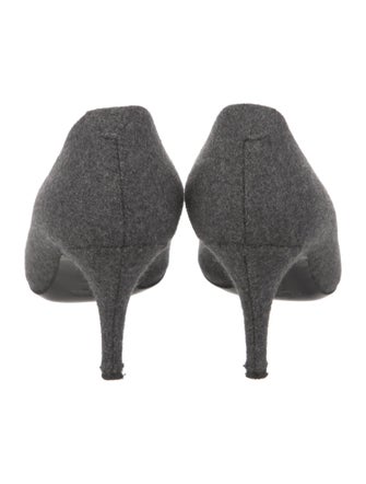 Acne Studios Wool Printed Pumps