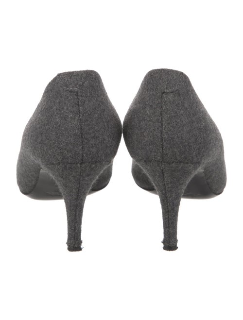 Acne Studios Wool Printed Pumps