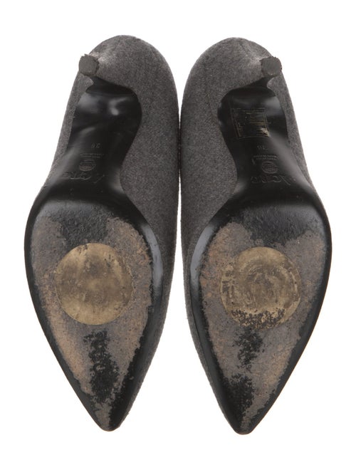 Acne Studios Wool Printed Pumps