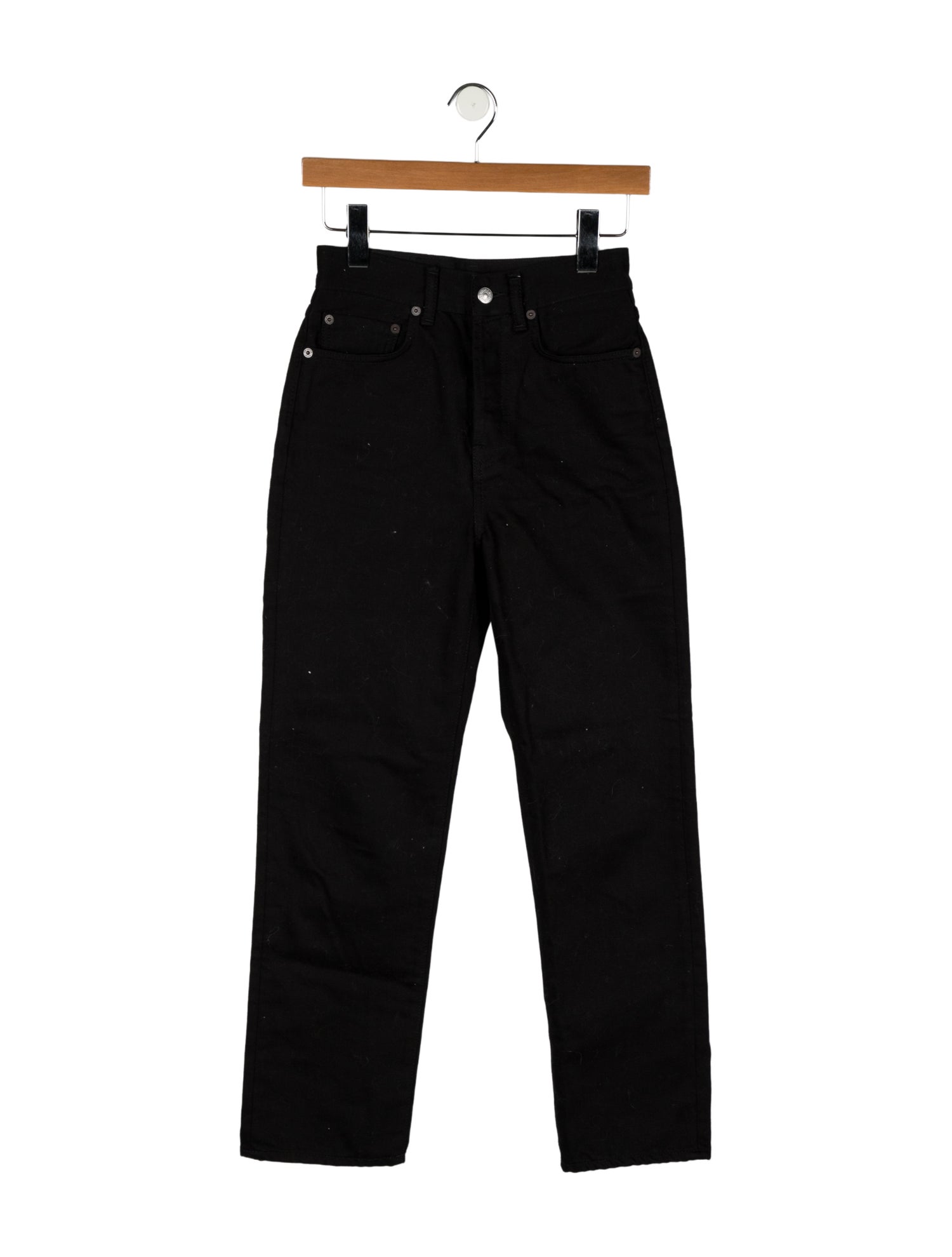 Acne Studios Mid-Rise Straight Leg Jeans