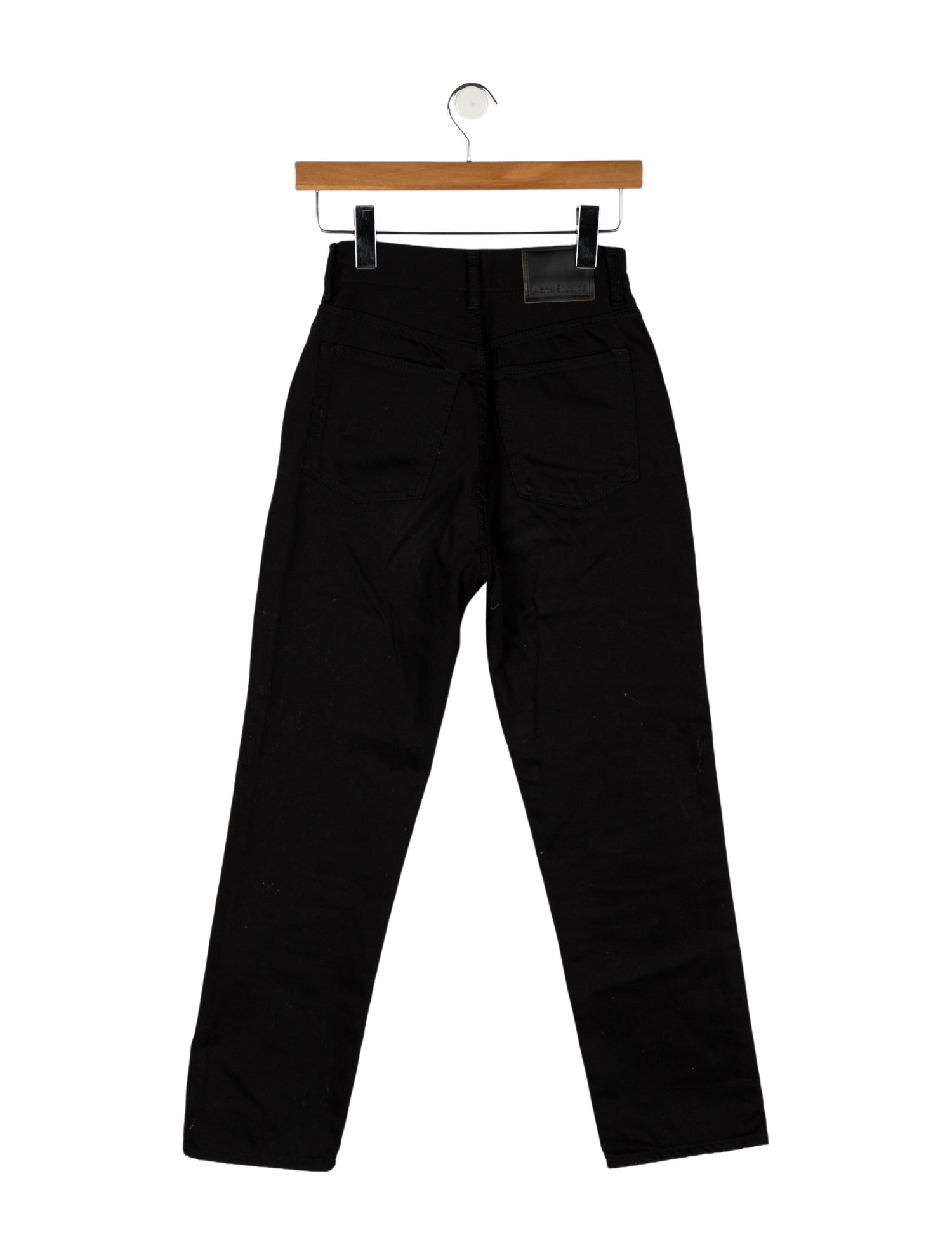 Acne Studios Mid-Rise Straight Leg Jeans